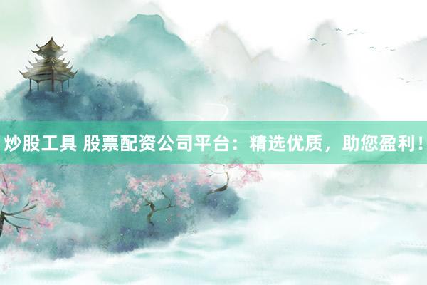 炒股工具 股票配资公司平台：精选优质，助您盈利！